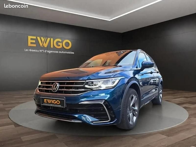 Bleu Utilisé 2020 VW Tiguan R-line SUV | 28 490 € (Prix juste) - Image 1/4