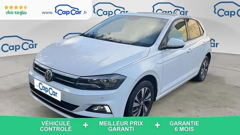 Blanc Occasion 2018 VW Polo Citadine | 11 490 € (Bon prix) - Image 1/4