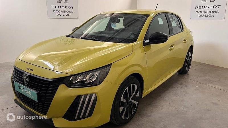 Jaune Utilisé 2024 Peugeot 208 Active Citadine | 19 299 € (Prix juste) - Image 1/4