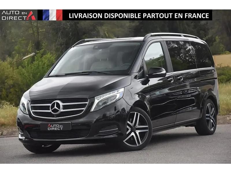 Noir Utilisé 2015 Mercedes V250 Monospace | 47 800 € (Prix assez cher) - Image 1/4