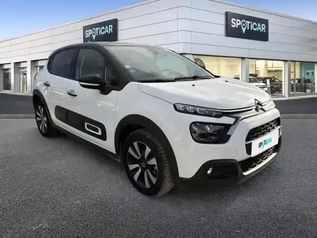 Occasion Citroën C3 PureTech 110 ch (80 kW) 2023 Blanc banquise (o)  noir perla nera Berline