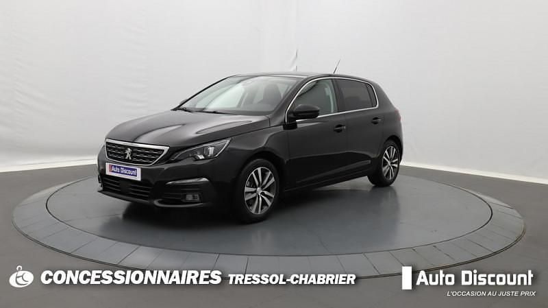 Noir Utilisé 2020 Peugeot 308 Allure Berline | 12 490 € (Super prix) - Image 1/4