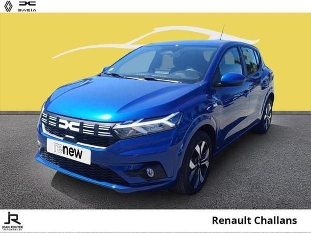 Bleu Utilisé 2024 Dacia Sandero Expression Citadine | 14 490 € (Prix juste) - Image 1/4