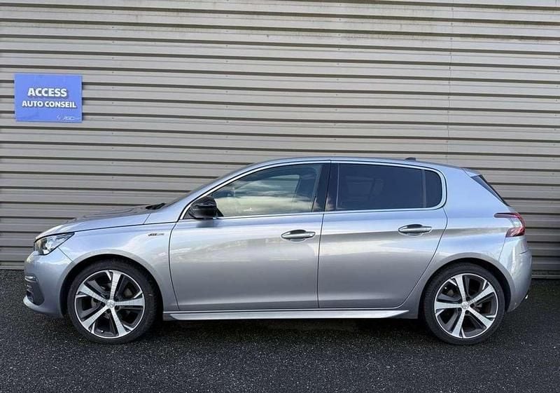 Occasion Peugeot 308 GT-line 132 ch (97 kW) 2018 Gris Berline