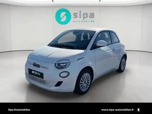 Blanc Utilisé 2023 Fiat 500e Citadine | 13 890 € (Prix juste) - Image 1/4