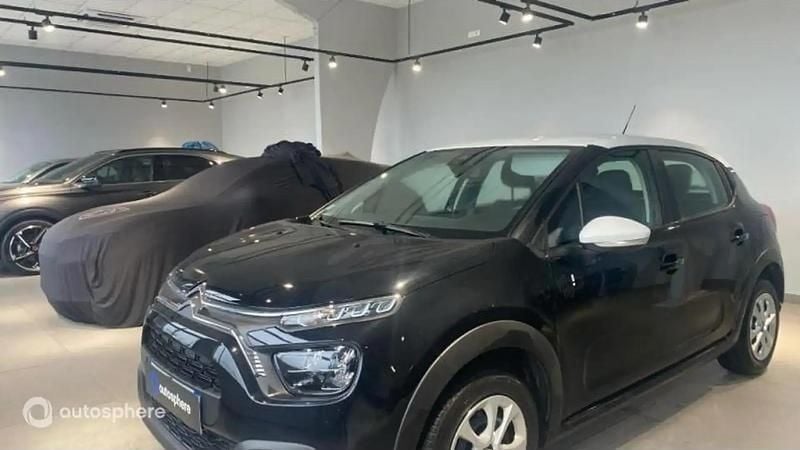Noir Occasion 2023 Citroën C3 PureTech Berline | 10 999 € (Bon prix) - Image 1/4
