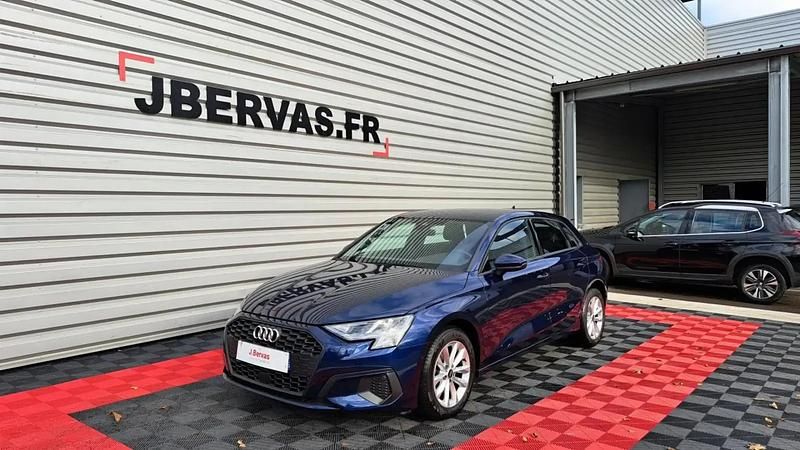 Bleu Occasion 2023 Audi A3 Berline | 24 990 € (Super prix) - Image 1/4