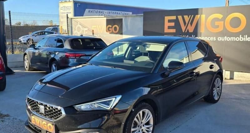 Noir Utilisé 2021 Seat Leon Berline | 16 989 € (Prix juste) - Image 1/4