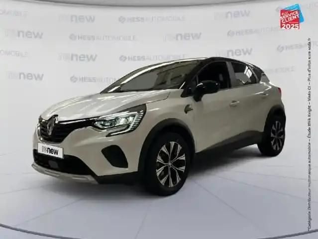 Blanc nacré/noir etoile Utilisé 2024 Renault Captur Evolution SUV | 17 299 € (Bon prix) - Image 1/4