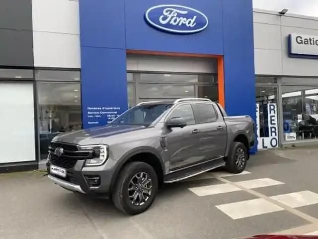 Gris carbone mã©tallisã©e Occasion 2023 Ford Ranger Wildtrack Pick-up | 52 999 € (Prix juste) - Image 1/4
