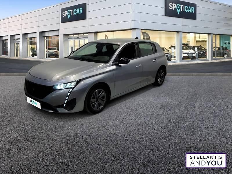Gris Utilisé 2022 Peugeot 308 Active Berline | 15 690 € (Prix juste) - Image 1/4