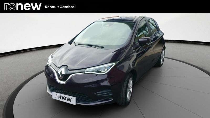 Violet Utilisé 2020 Renault Zoe Zen Citadine | 10 299 € - Image 1/4