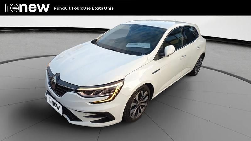 Blanc Occasion 2023 Renault Mégane IV Techno Berline | 18 490 € (Prix juste) - Image 1/4