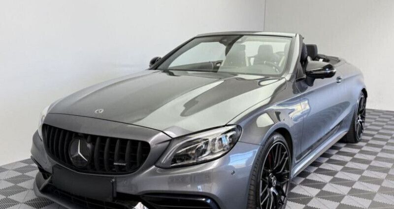 Gris Utilisé 2019 Mercedes C63S AMG AMG Cabriolet | 71 900 € (Prix juste) - Image 1/4