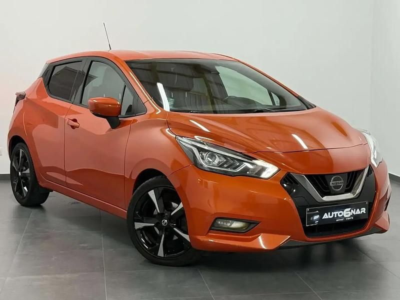 Orange Utilisé 2018 Nissan Micra Citadine | 8 250 € - Image 1/4