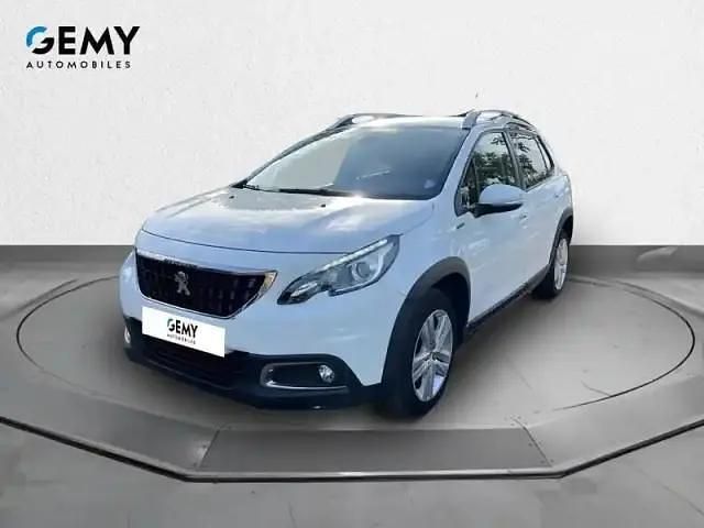Blanc Utilisé 2019 Peugeot 2008 S SUV | 11 280 € (Bon prix) - Image 1/4