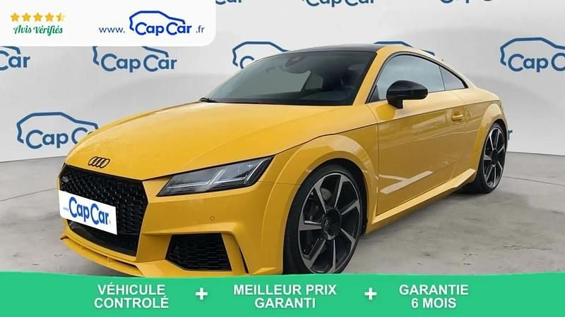 Jaune Utilisé 2018 Audi TT Sport Coupé | 52 990 € (Prix juste) - Image 1/4