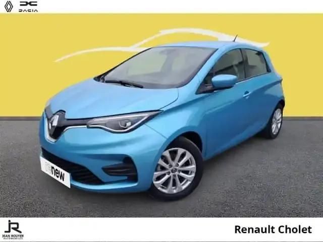Bleu Occasion 2021 Renault Zoe Zen Citadine | 13 990 € (Prix juste) - Image 1/4