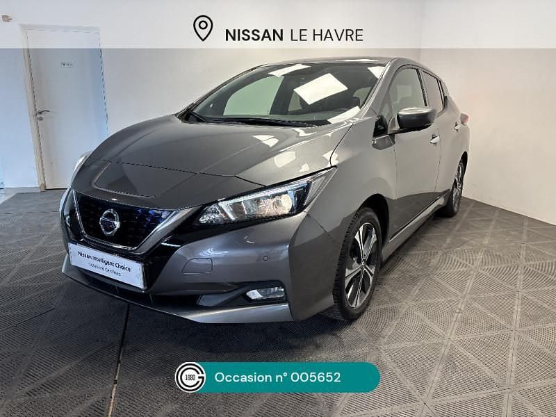 Gris Occasion 2021 Nissan Leaf N-Connecta Citadine | 17 900 € (Prix assez cher) - Image 1/4