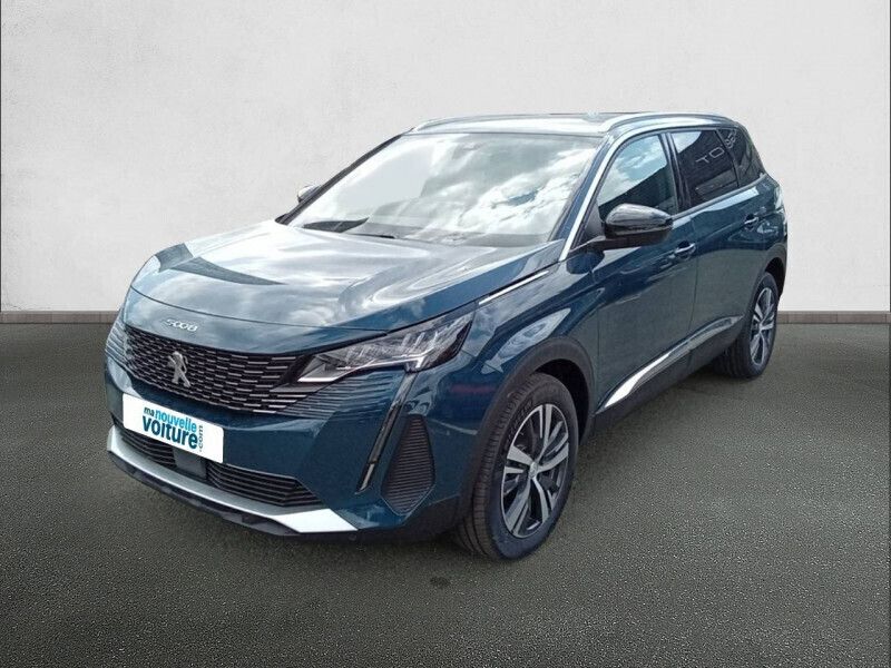 Bleu Utilisé 2025 Peugeot 5008 Allure Monospace | 32 990 € (Prix juste) - Image 1/4