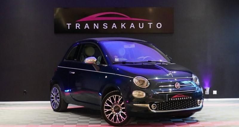 Bleu Occasion 2019 Fiat 500C Collezione Cabriolet | 13 490 € (Prix assez cher) - Image 1/4