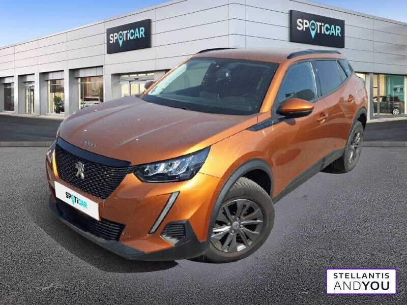Orange Utilisé 2021 Peugeot 2008 Style SUV | 13 990 € (Prix assez cher) - Image 1/4