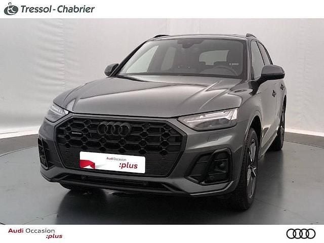 Gris daytona nacré Occasion 2024 Audi Q5 S-Line SUV | 51 399 € (Bon prix) - Image 1/4