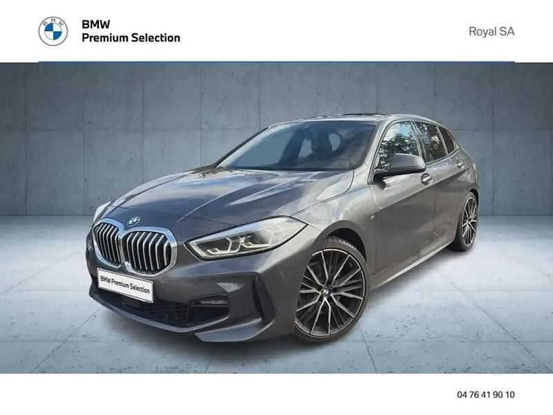 Gris Occasion 2021 BMW 118 M Sport Citadine | 27 590 € (Prix juste) - Image 1/4