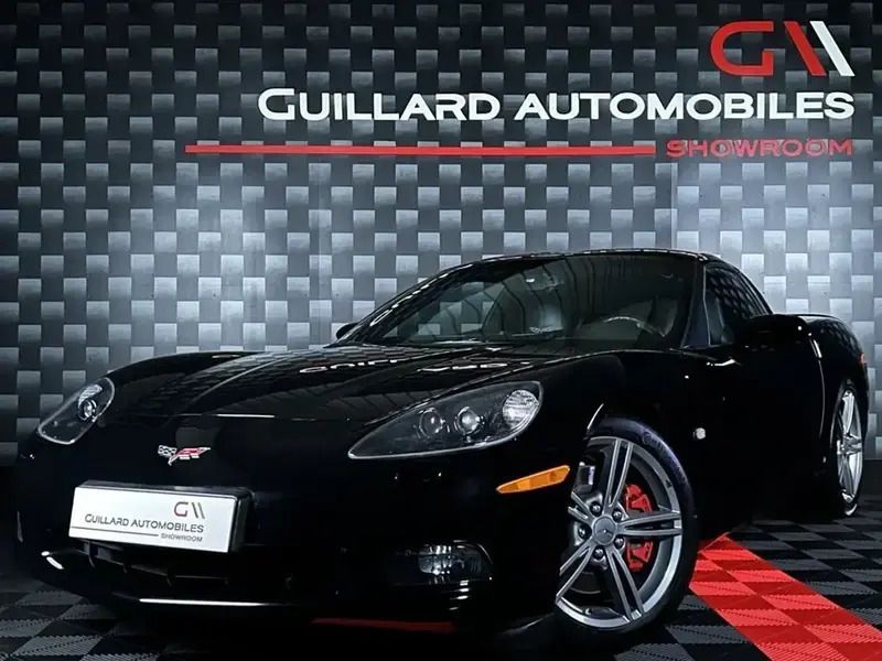 Noir Utilisé 2008 Chevrolet Corvette Coupé | 46 900 € - Image 1/4