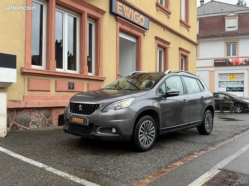 Gris Utilisé 2017 Peugeot 2008 Allure SUV | 6 990 € (Super prix) - Image 1/4