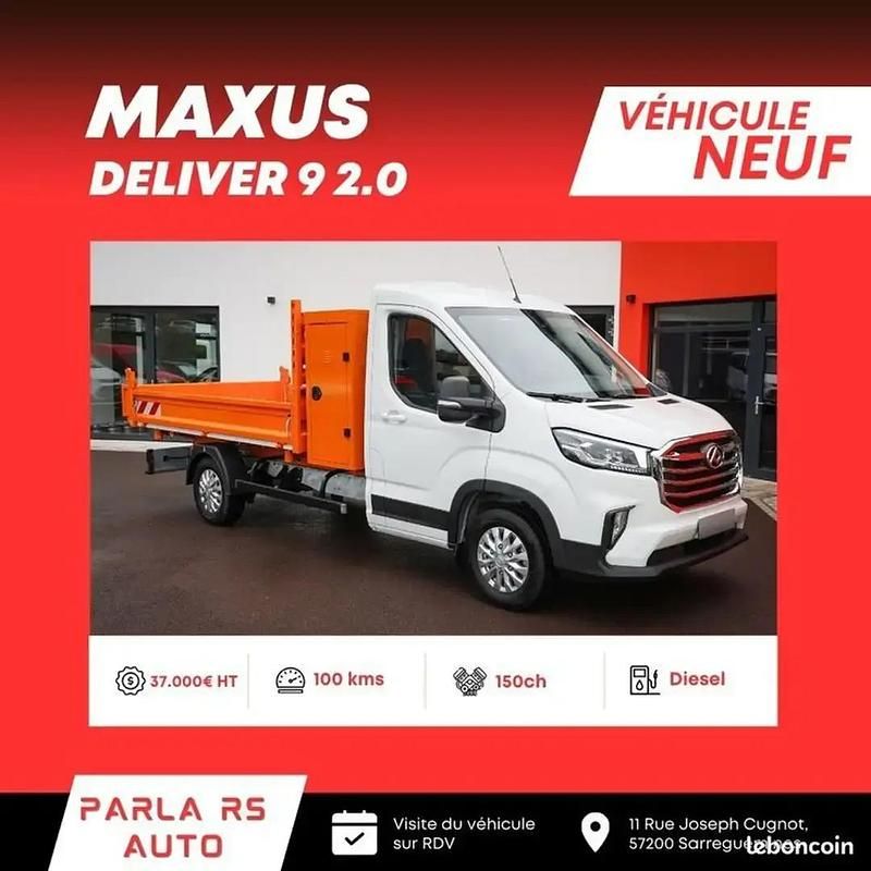 Blanc Nouvelle 2025 Maxus V90 Van | 44 400 € - Image 1/4