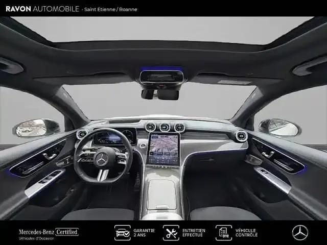 Occasion Mercedes GLC300 82 ch (60 kW) 2023 Opalith white  metallic paint Coupé