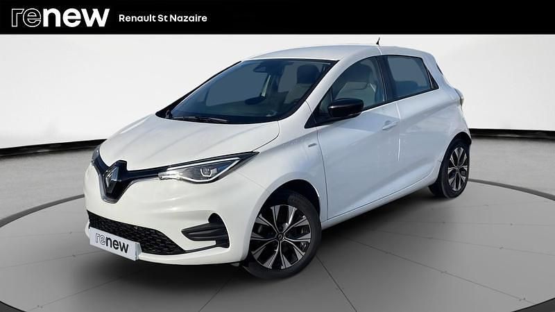 Blanc Occasion 2021 Renault Zoe LIMITED Citadine | 14 990 € (Prix assez cher) - Image 1/4