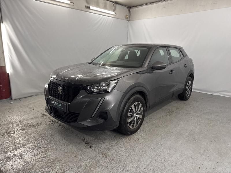 Gris Utilisé 2021 Peugeot 2008 Active SUV | 14 990 € (Prix juste) - Image 1/3