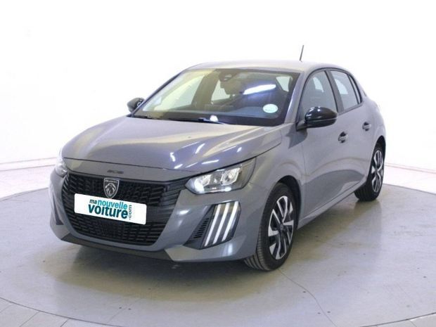 Gris Utilisé 2024 Peugeot 208 Active Citadine | 15 480 € (Prix juste) - Image 1/4
