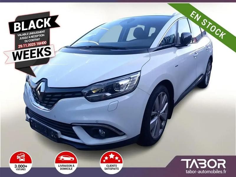 Blanc Utilisé 2018 Renault Grand Scénic IV LIMITED Monospace | 15 488 € (Bon prix) - Image 1/4
