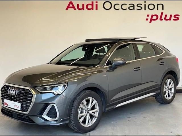 Gris daytona nacré Utilisé 2021 Audi Q3 S-Line SUV | 34 990 € (Prix cher) - Image 1/4