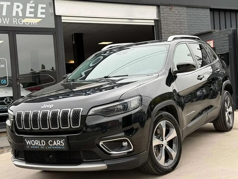 Noir Utilisé 2019 Jeep Cherokee Limited SUV | 18 990 € (Prix juste) - Image 1/4