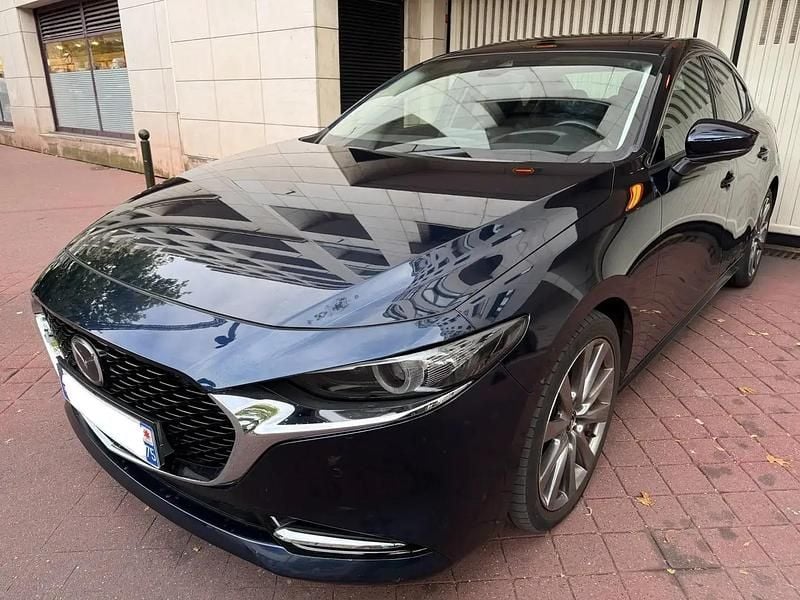 Bleu Utilisé 2021 Mazda 3 Exclusive Berline | 15 500 € (Super prix) - Image 1/4