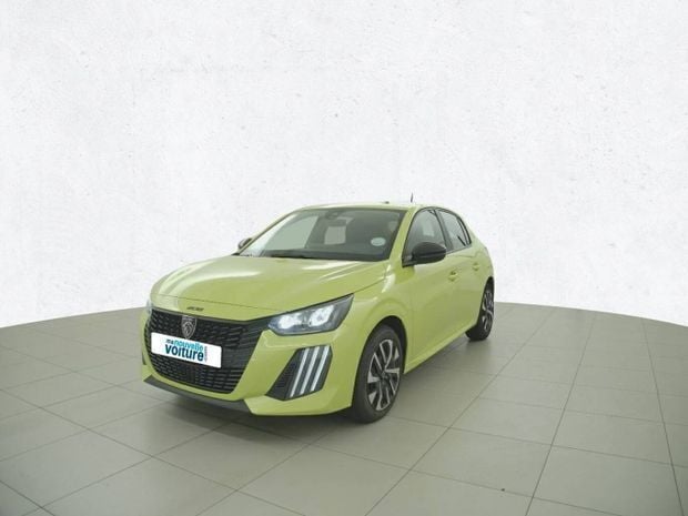 Jaune Utilisé 2024 Peugeot 208 Active Citadine | 17 990 € (Prix juste) - Image 1/4