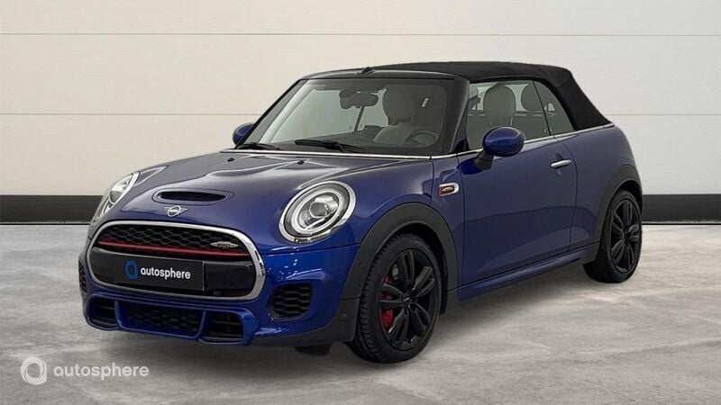 Bleu Utilisé 2018 Mini John Cooper Works Cabriolet Cabriolet | 26 499 € (Prix juste) - Image 1/4