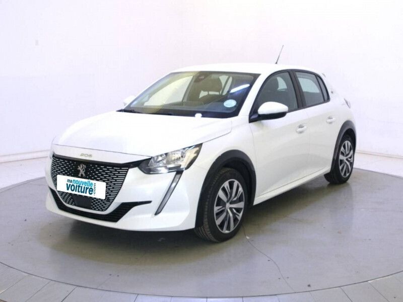 Blanc Utilisé 2020 Peugeot e-208 Business-Line Citadine | 13 490 € (Prix juste) - Image 1/4