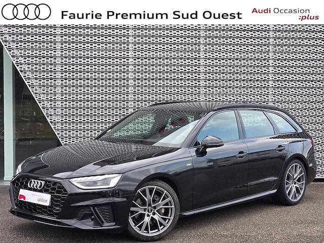 Noir mythe métallisé Utilisé 2023 Audi A4 S-Line Break | 36 990 € (Prix juste) - Image 1/4
