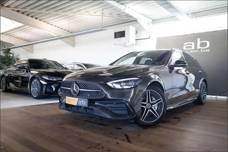 Gris Occasion 2022 Mercedes C300e AMG line Break | 34 990 € (Super prix) - Image 1/4