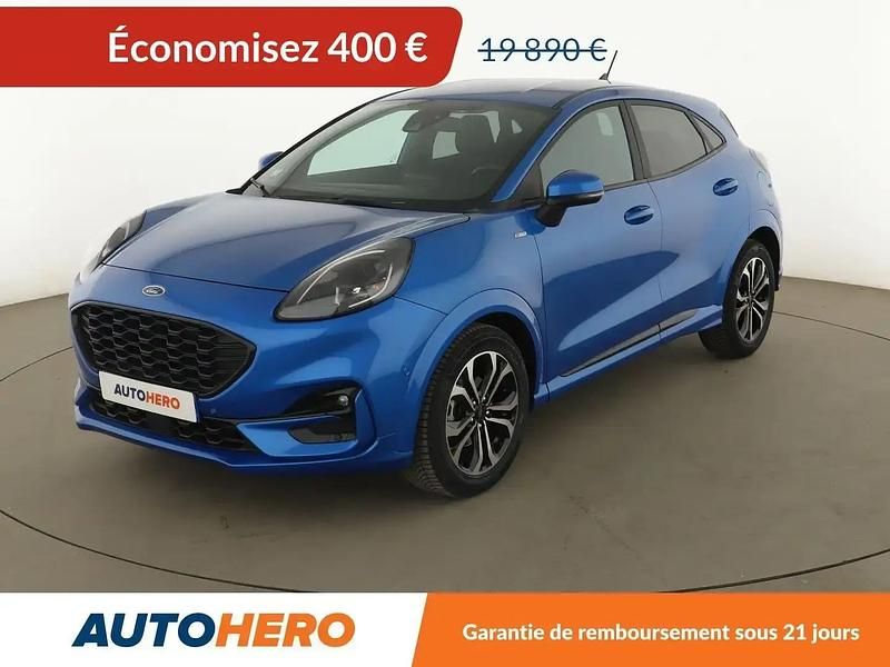 Bleu Occasion 2021 Ford Puma ST-Line SUV | 19 490 € (Prix juste) - Image 1/2