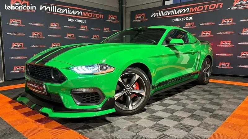 Vert Utilisé 2019 Ford Mustang Fastback Coupé | 40 990 € (Prix juste) - Image 1/4