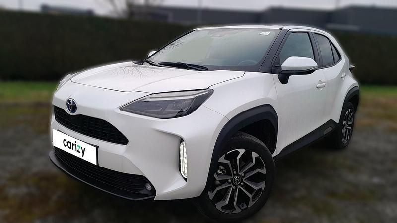 Blanc Occasion 2021 Toyota Yaris Hybrid Design | 20 090 € (Bon prix) - Image 1/4