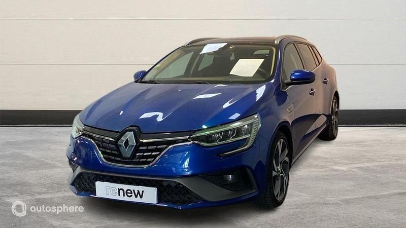 Bleu Utilisé 2021 Renault Mégane GrandTour RS Line Break | 19 299 € (Prix assez cher) - Image 1/4