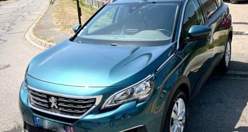 Bleu Utilisé 2020 Peugeot 5008 Monospace | 12 990 € (Bon prix) - Image 1/4