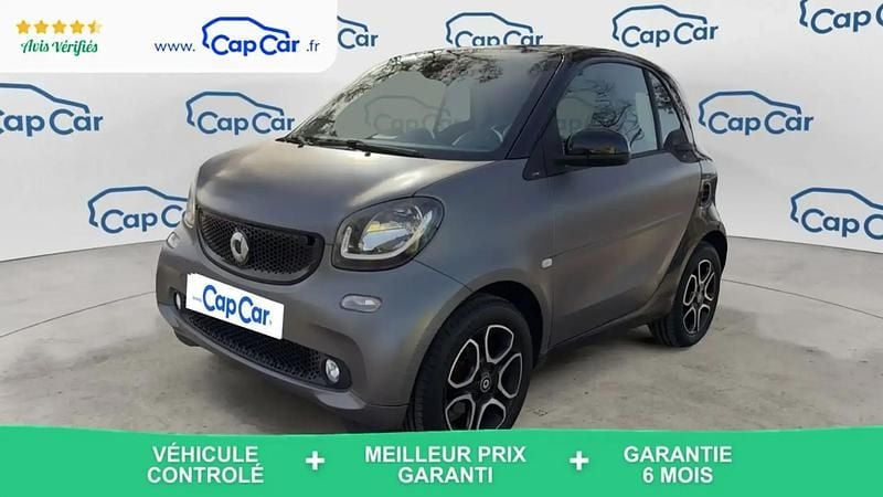 Gris Utilisé 2014 Smart ForTwo Coupé Prime Coupé | 7 500 € (Prix juste) - Image 1/4